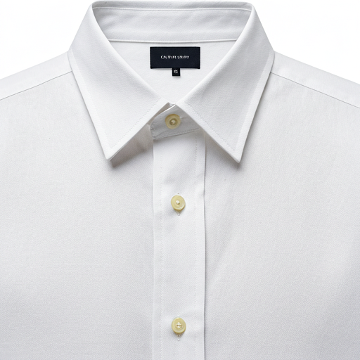 [CHV-TOP-001-WHITE-L] Linen White Shirt (L)